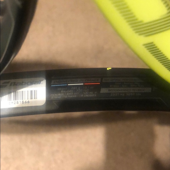 Babolat Pure Aero Rackets - Picture 5 of 6